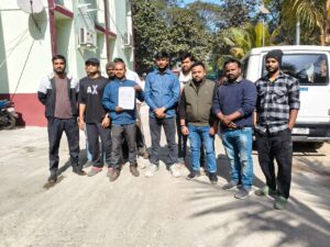 students-submit-the-letter-to-dc-bokaro-for-warden-exam-bokaro