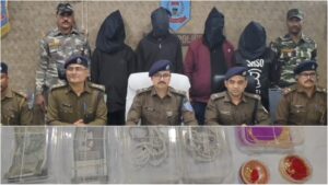 four robbers arrested in bokaro by bokaro police